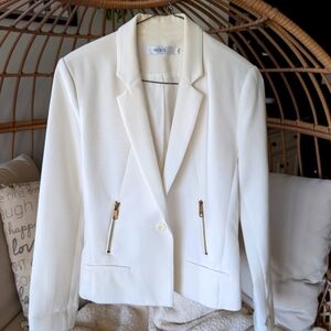 Ladies White Blazer